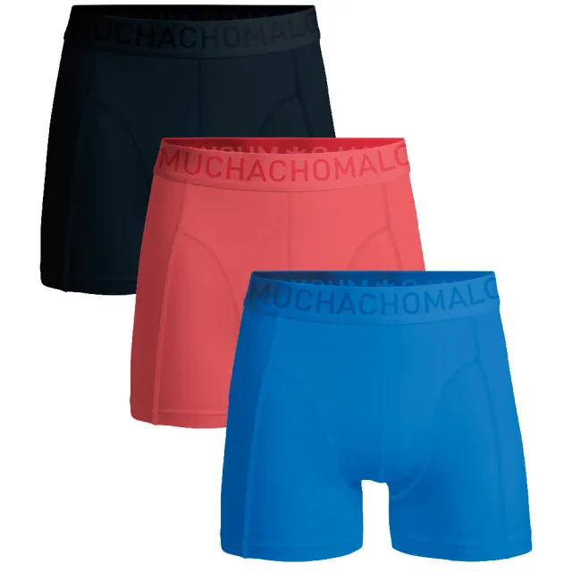Muchachomalo Heren 3-pack Boxershorts Microfiber Roze