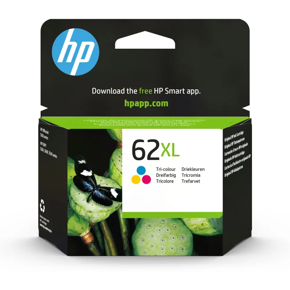HP 62XL inktcartridge drie-kleuren