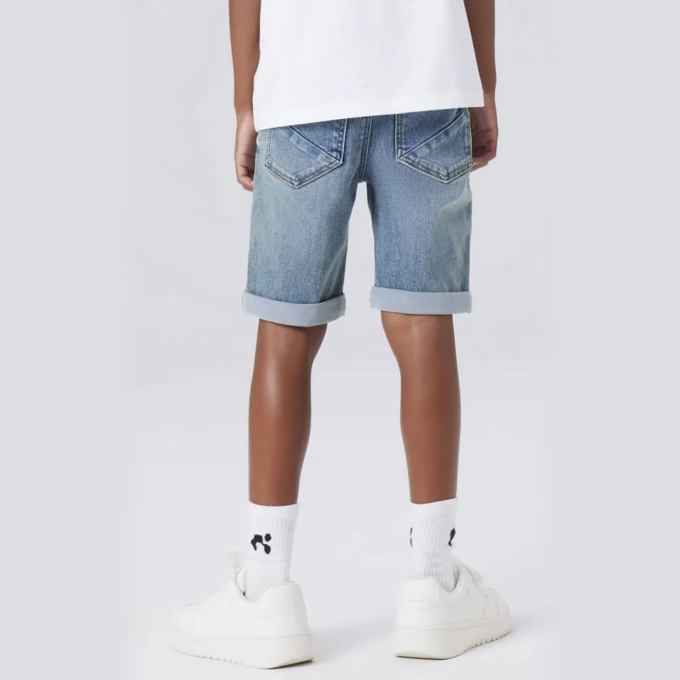 NAME IT NKMSILAS jeansshort vintage medium blue, foto 5