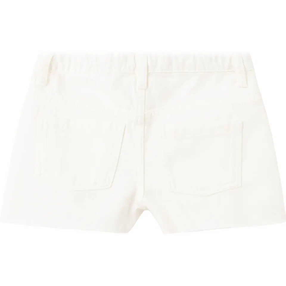 Mango Kids denim short met studs wit, foto 2