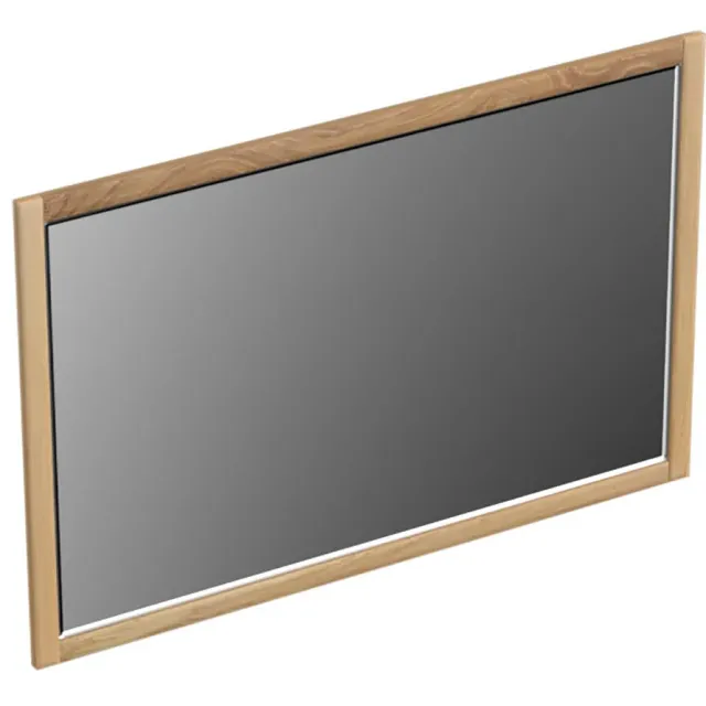 Forzalaqua Spiegel Forzalaqua Gela 120x2x80 Cm Eiken Smoke