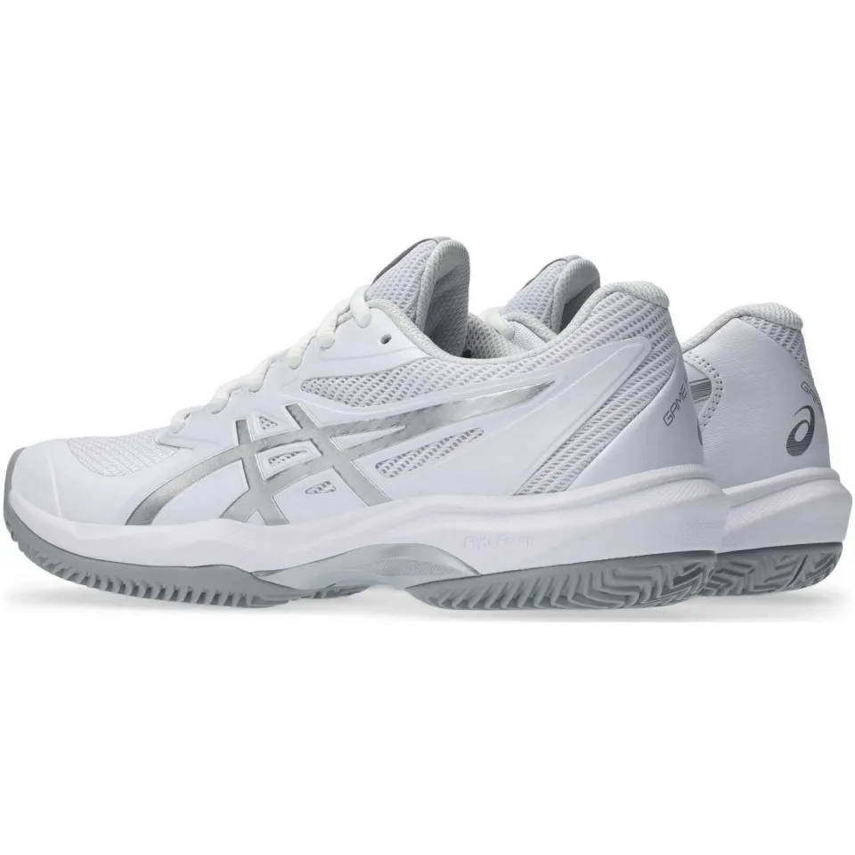 Asics Game FF Clay/OC tennisschoenen wit/zilver, foto 3