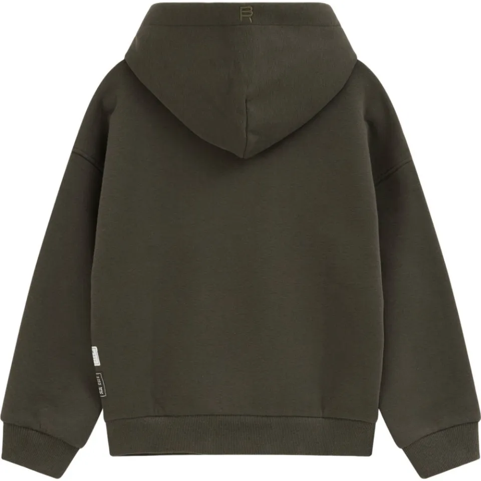 WE Fashion Blue Ridge sweater - donkergroen, foto 4