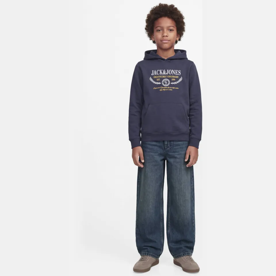 Jack & Jones JUNIOR barrel jeans - blue denim
