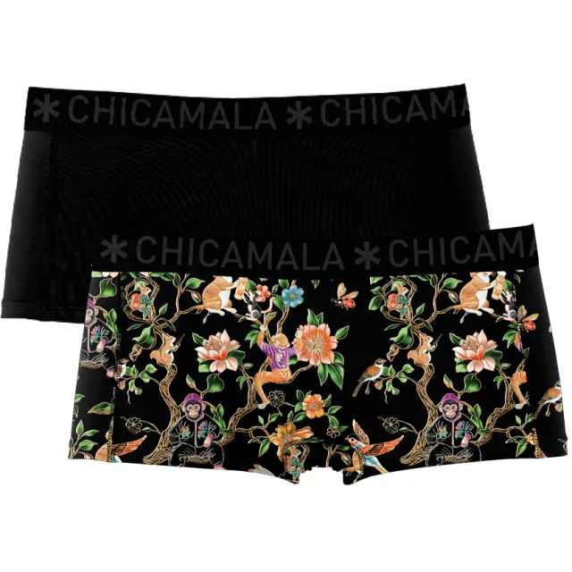 Muchachomalo Meisjes 2-pack Boxershorts Veelkleurig