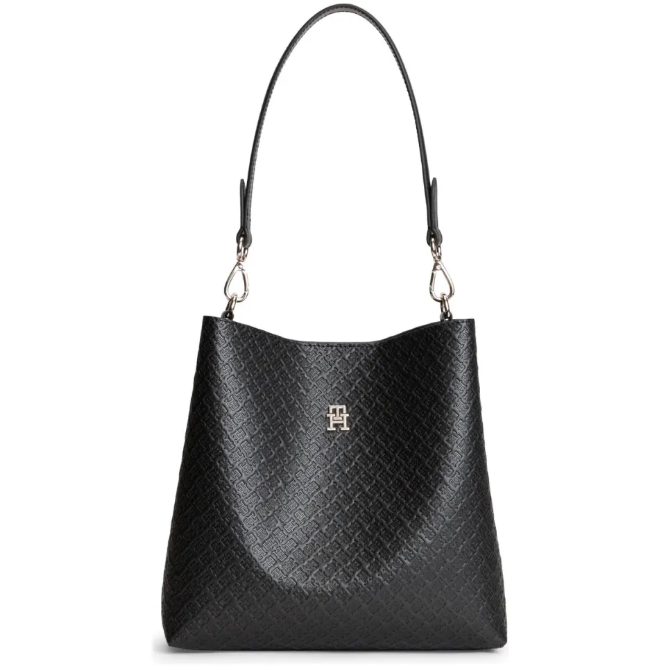 Tommy Hilfiger Th Icon schoudertas zwart