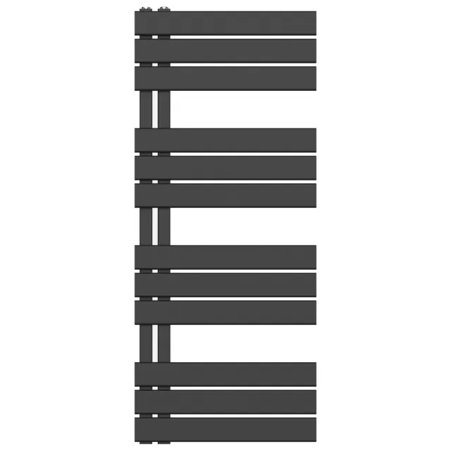 Boss & Wessing Handdoekradiator BWS Boss Links aansluiting 681W 120x50 cm Zwart