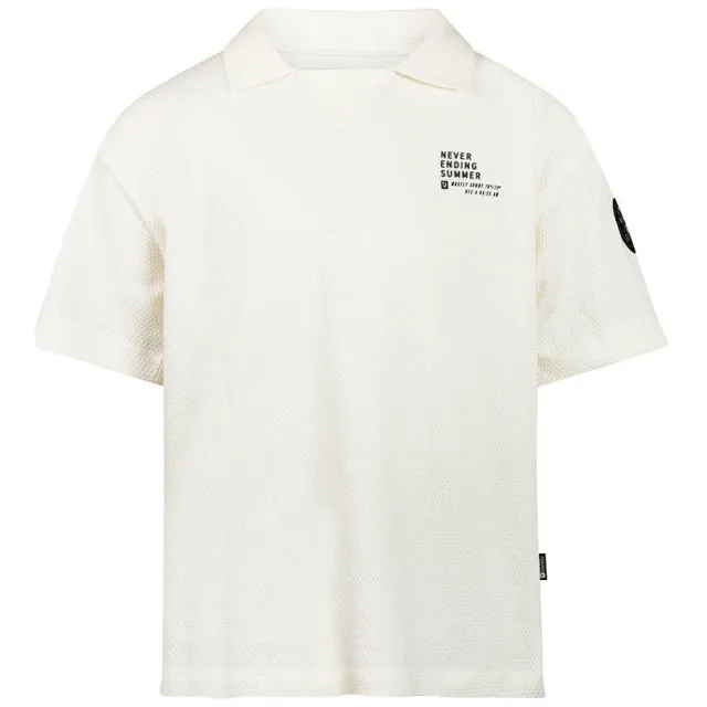 No Way Monday polo ecru