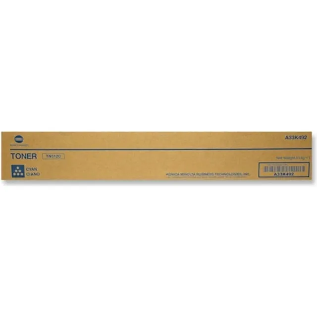 Konica-Minolta Konica Minolta A33K452 (TN-512C) Toner Cyaan