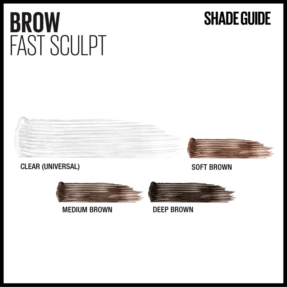 Maybelline New York Brow Fast Sculpt wenkbrauwgel 04 Medium Brown, foto 5
