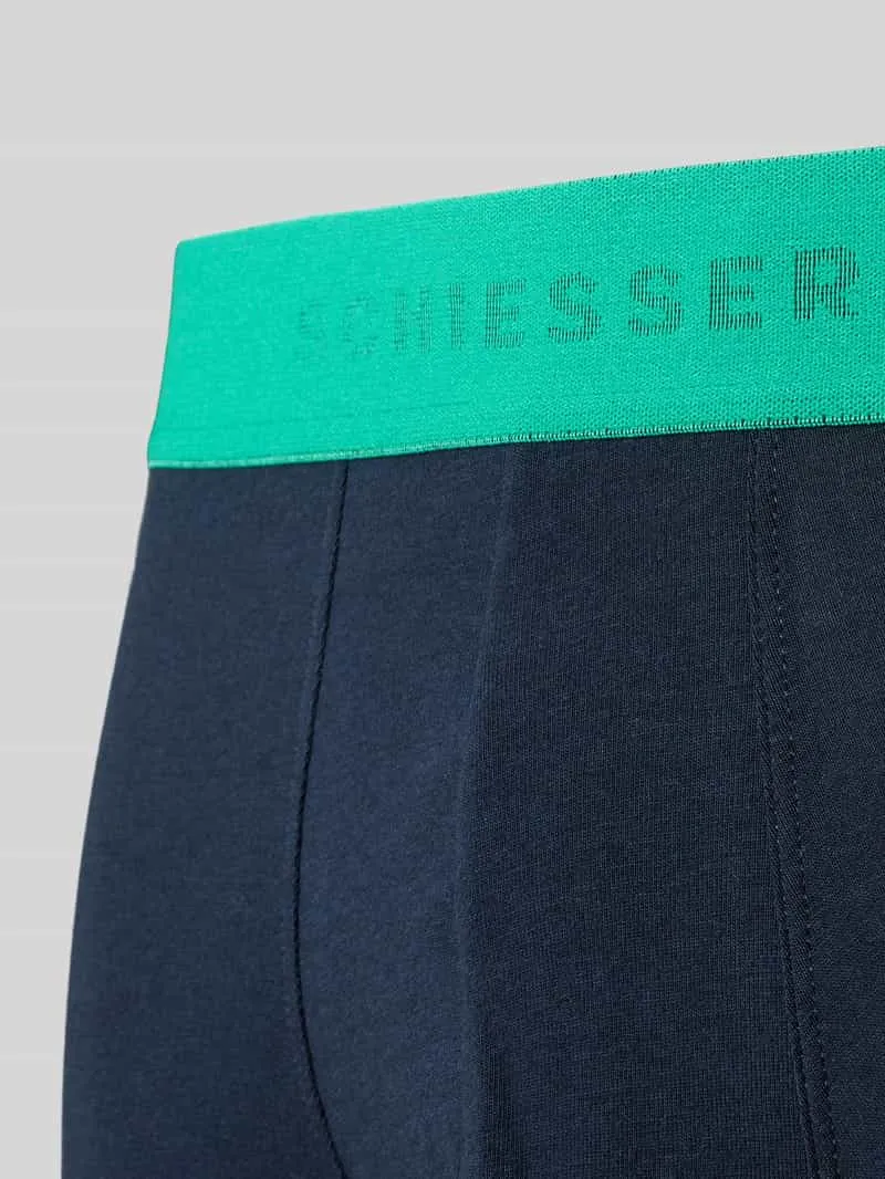 Schiesser Slim fit trunks van katoenmix veelkleurig, foto 4