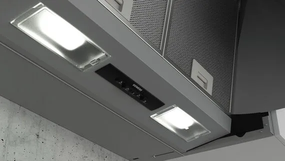 Siemens LE66MAC00 tussenbouwdampkap zilver, foto 5