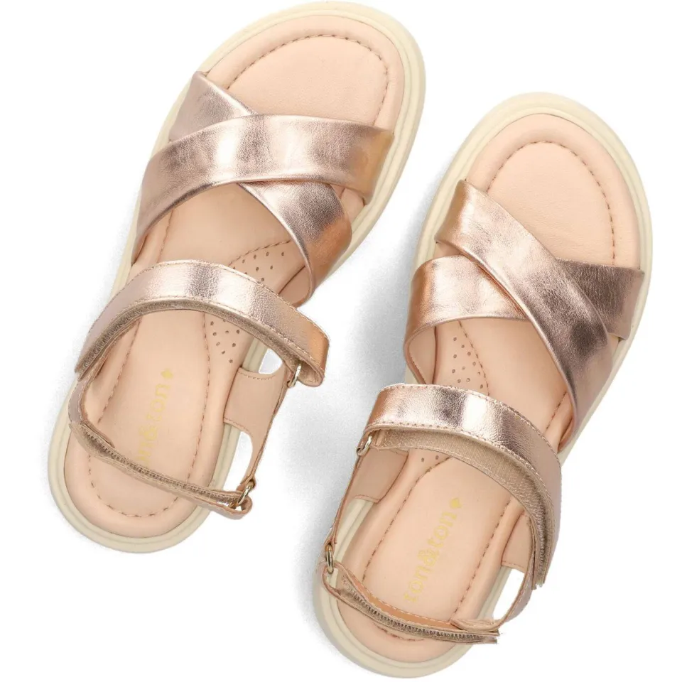 Ton & Ton Sandalen Alba Rosegoud, foto 4