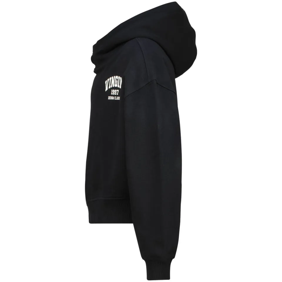 Vingino oversized hoodie met logo - zwart, foto 3
