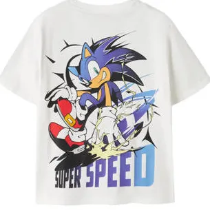 NAME IT t-shirt met backprint wit, foto 2