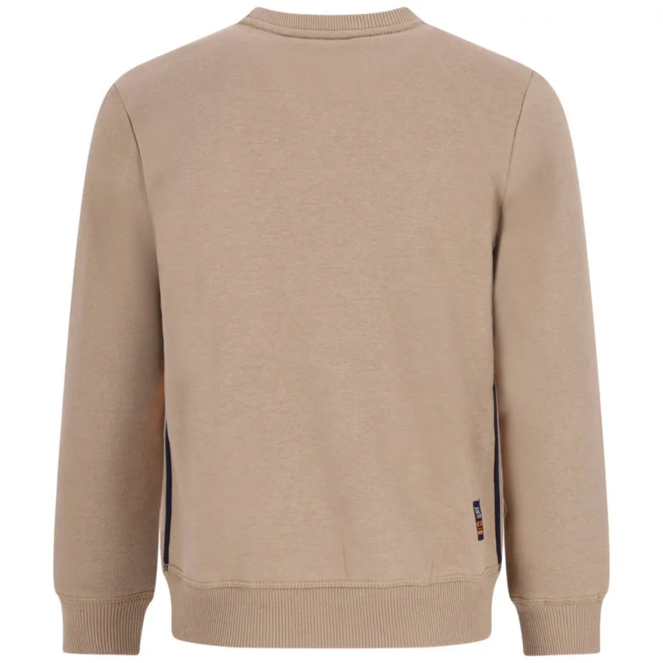 TYGO & vito sweater met print - beige, foto 5