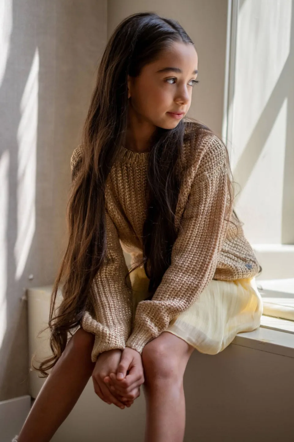 Like Flo gebreide trui goud, foto 6
