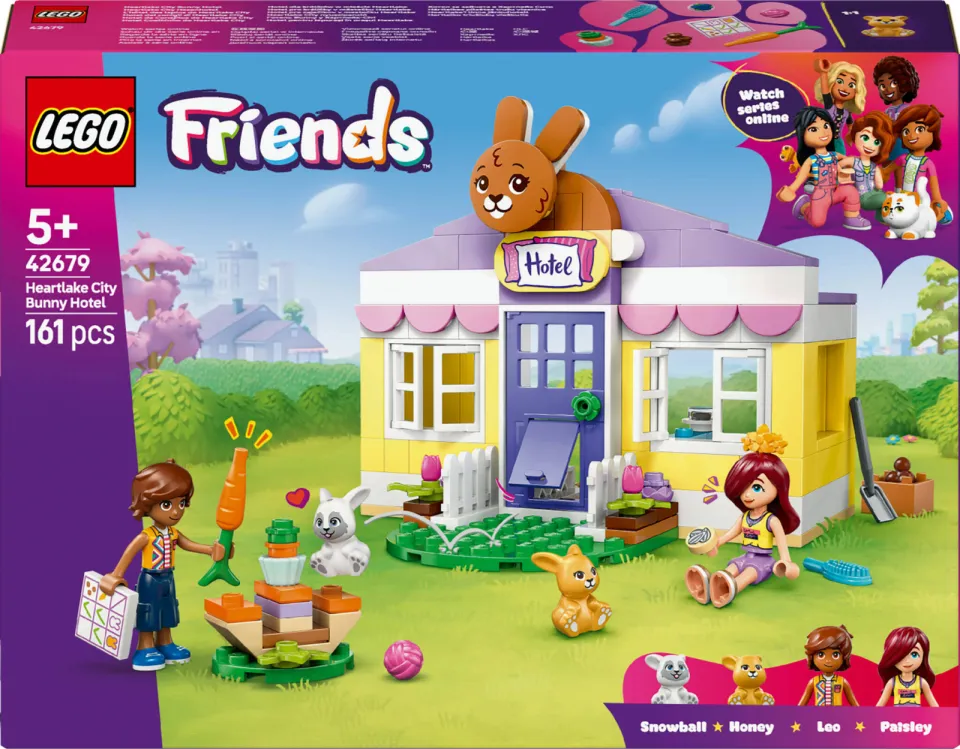 Lego Friends Heartlake City Konijnenhotel Dieren Speelgoed 42679, foto 4