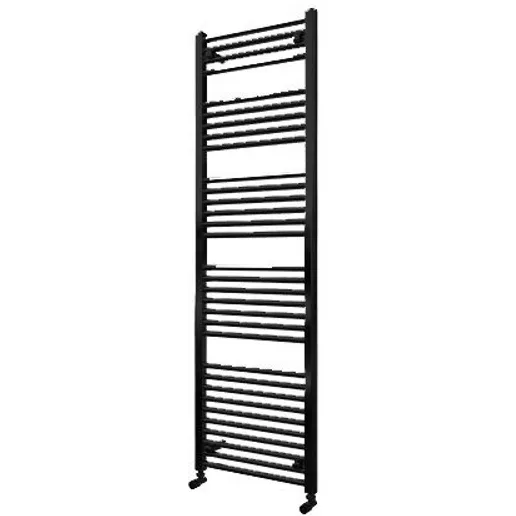 Sanilux Radiator Sanilux Lydia 180x60cm 996 Watt Midden-onder Aansluiting Grafiet (incl. bevestigingsset, blindstop en ontluchter)