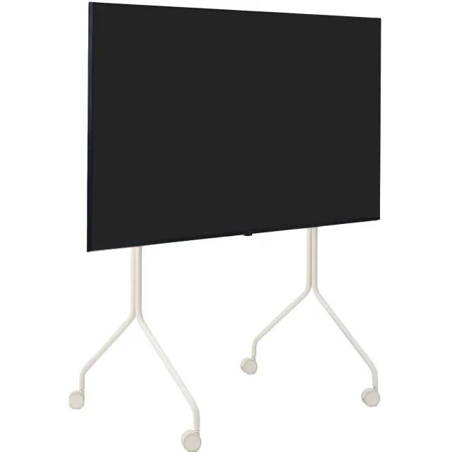 Pedestal Moon Rollin' Tall tv-standaard parelwit pearl