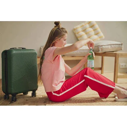 NoBell’ casual broek rood Rood/wit