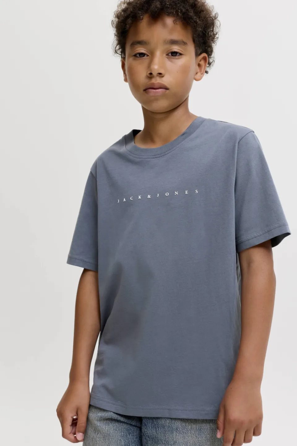 Jack & Jones Junior t-shirt antraciet, foto 4