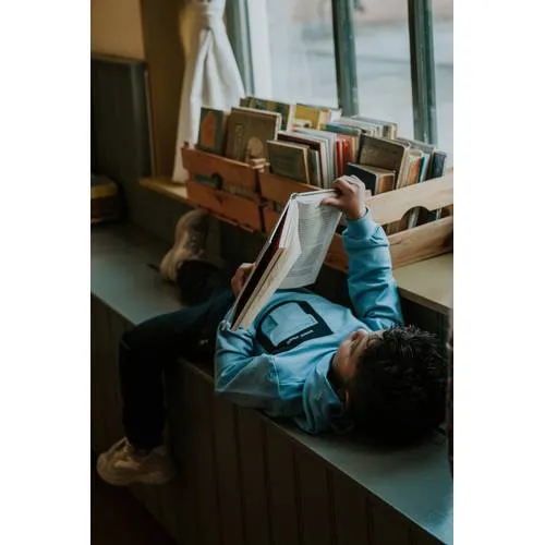 Koko Noko rechtvallende hoodie met print - lichtblauw, foto 4