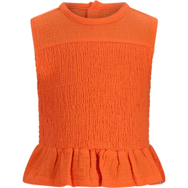 The New Chapter mouwloze top oranje, foto 2