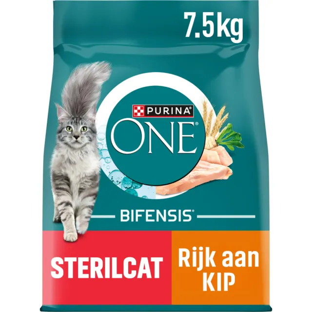 Purina ONE Sterilcat kattenvoer met kip 7,5 kg, foto 2