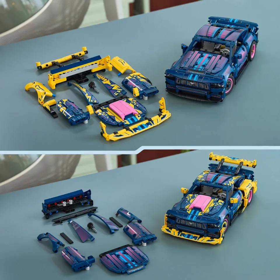 Lego Technic Aanpasbare Ford Mustang GT Auto Speelgoed 42236, foto 6