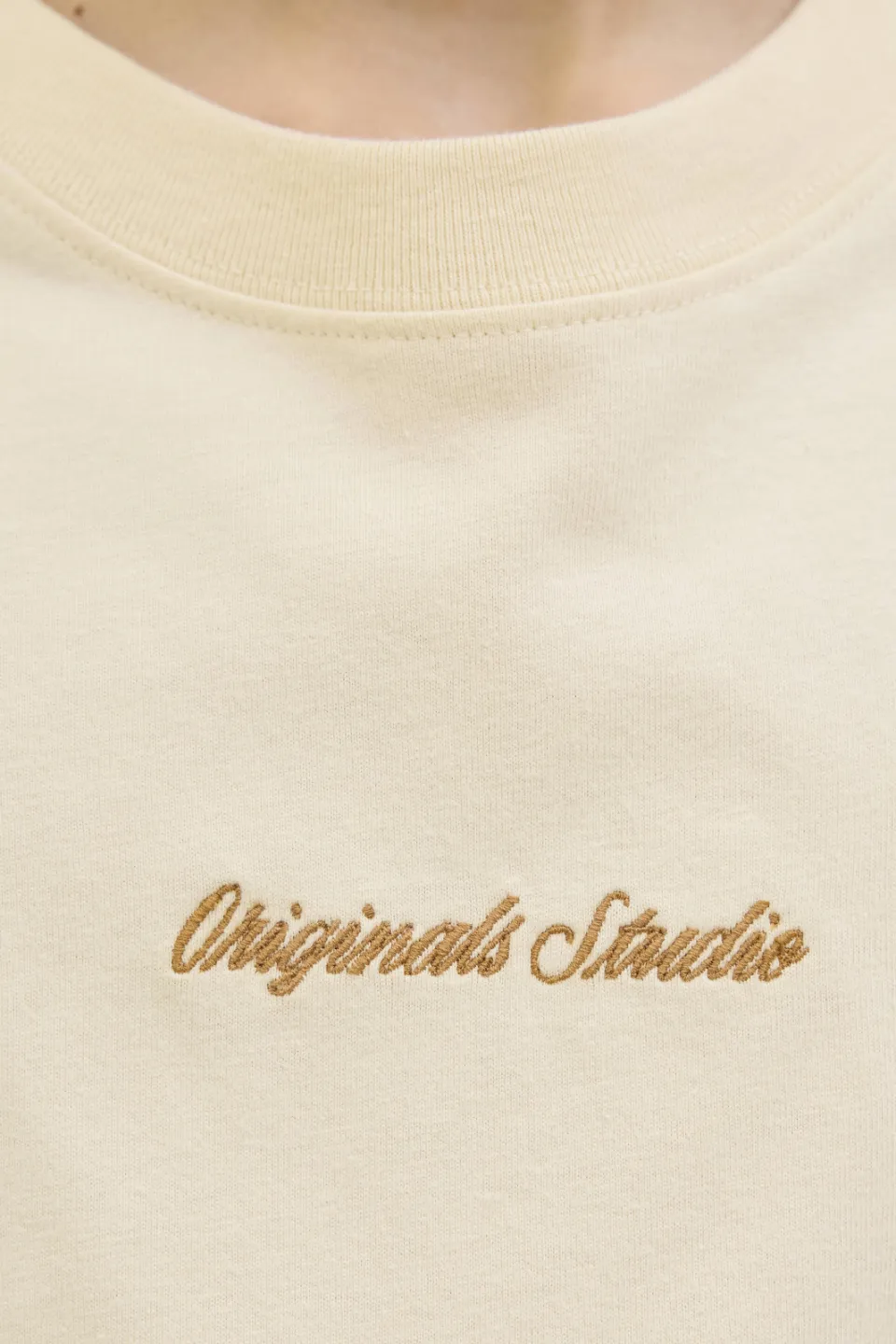 Jack & Jones Junior t-shirt beige, foto 7