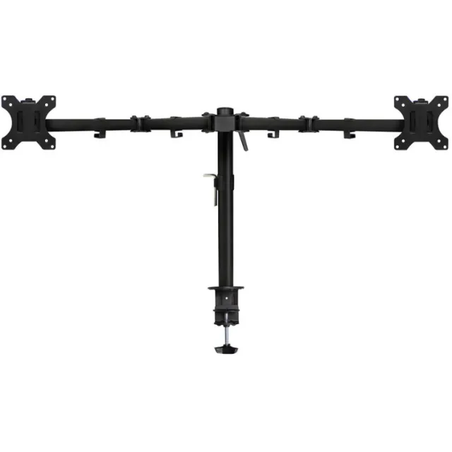 ACT AC8302 dubbele monitorsteun zwart