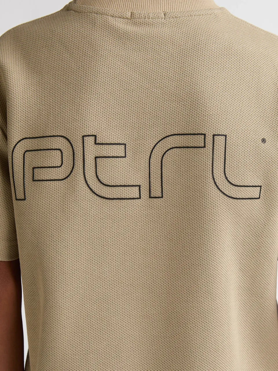 Petrol Industries T-shirt met backprint beige, foto 5