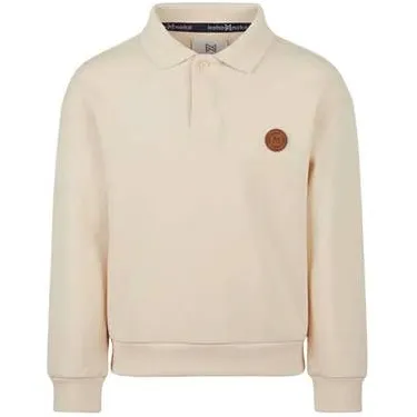 Koko Noko rechtvallende sweater - beige Effen