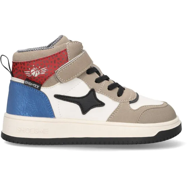 Shoesme NO26W100 hoge sneakers beige