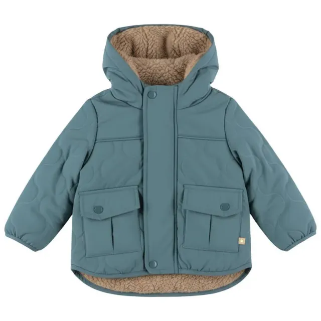 Dirkje winterjas blauw