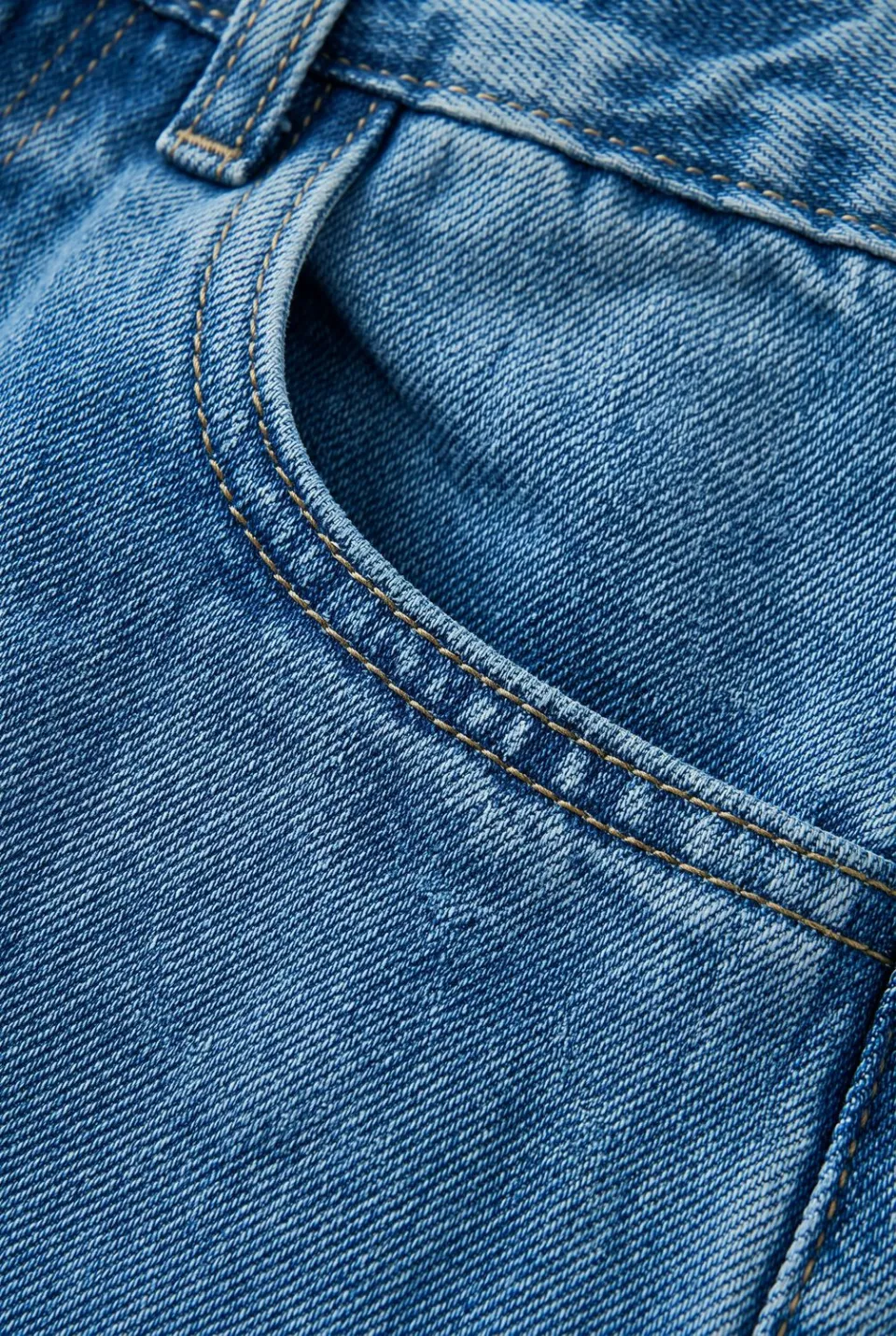 Z8 kids wide leg jeans Mosa Medium blue denim, foto 7