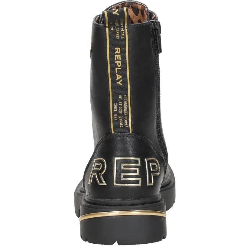 Replay Joplin 15 veterboots zwart, foto 5
