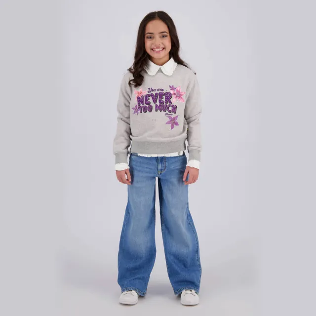 Vingino wide leg jeans - blue vintage