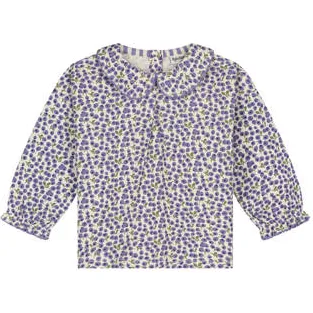Babyface rechtvallende longsleeve met print lila, foto 2