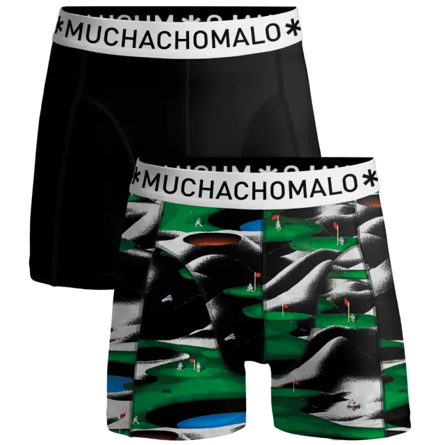 Muchachomalo Jongens 2-pack Boxershorts veelkleurig