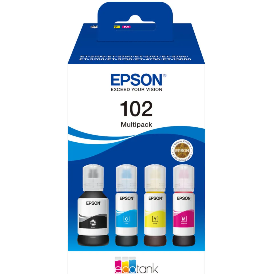 Epson 102 inktflesjes multipack, foto 2