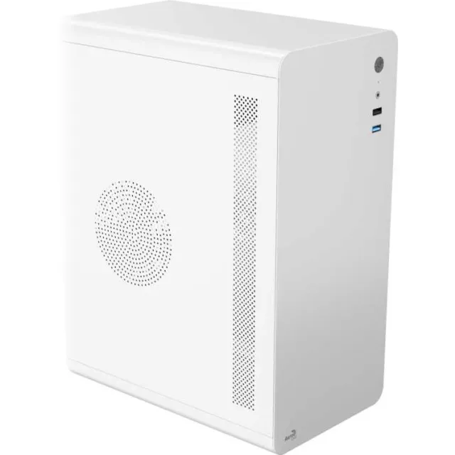 Aerocool CS110 mini tower behuizing wit