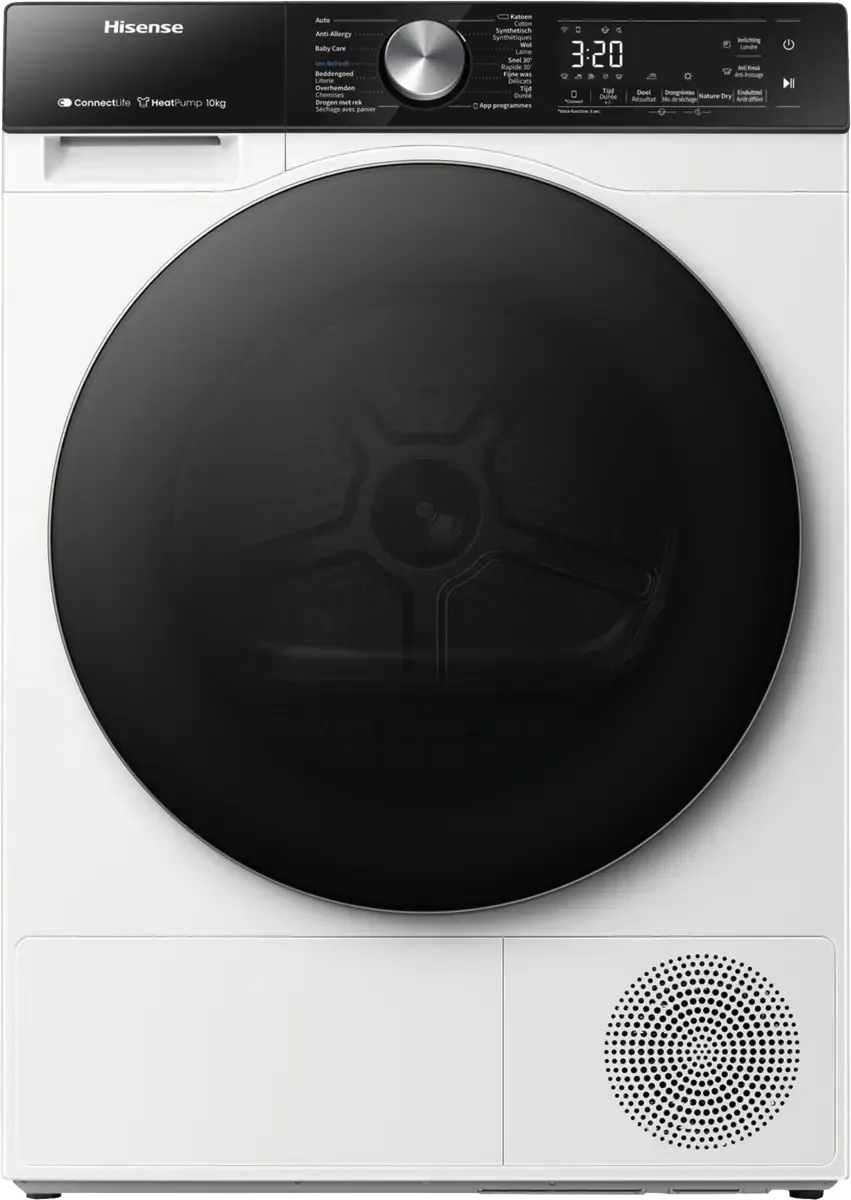 Hisense DH5S102BW warmtepompdroger wit, foto 2