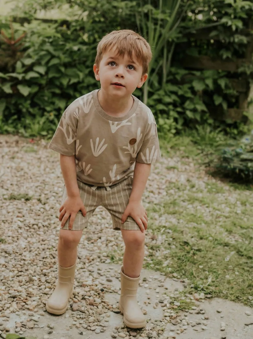 Koko Noko T-shirt beige met all-over print, foto 3