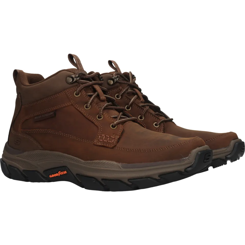 Skechers Respected Boswell wandelboots bruin, foto 3