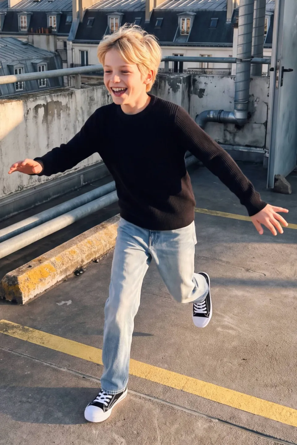 Jack & Jones JUNIOR gebreide trui - zwart, foto 4