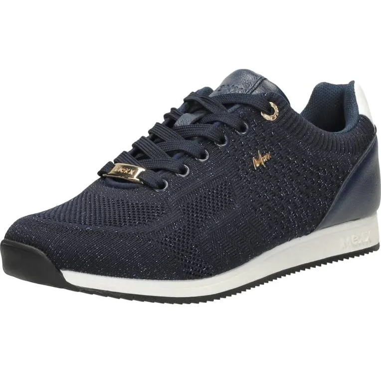 Mexx Nancy lage sneaker blauw, foto 3