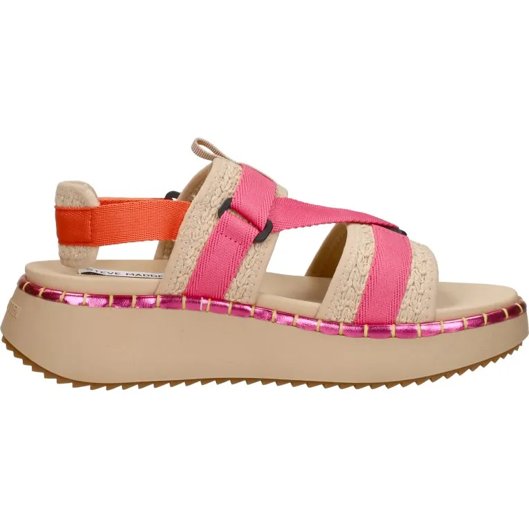 Steve Madden Decorum sandalen fuchsia