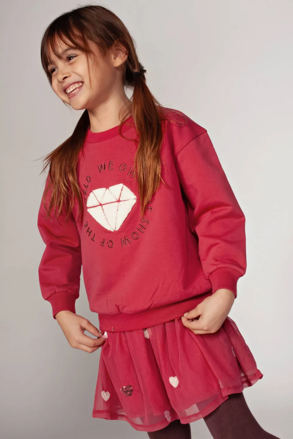 Jubel sweater met print - roze, foto 6